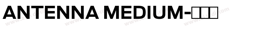 ANTENNA MEDIUM字体转换